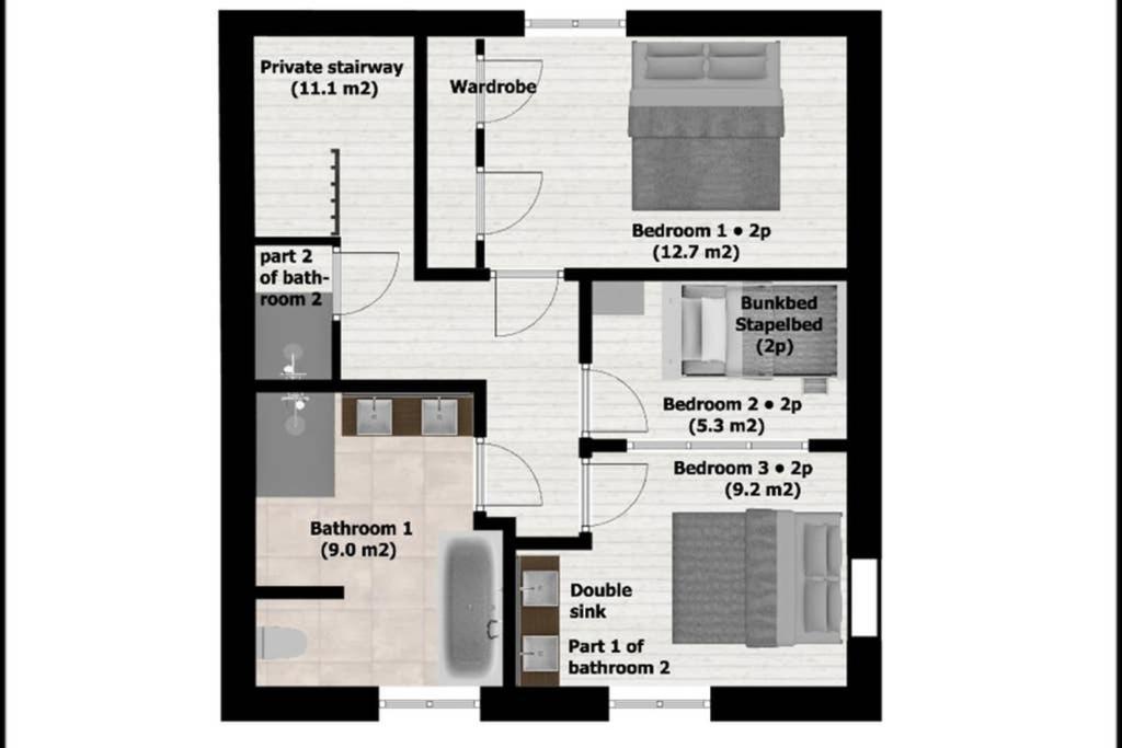 Authentic Stays - 6P-Maisonette Eijsden Ngoại thất bức ảnh